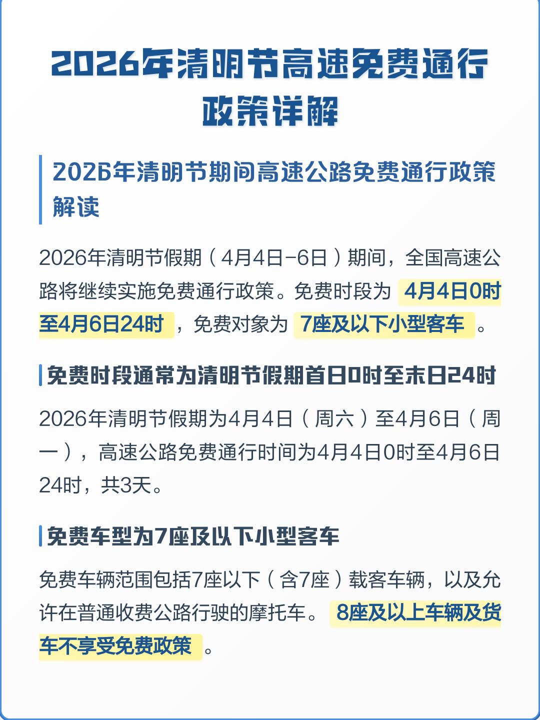 清明节高速-清明节高速免费几天-第2张图片